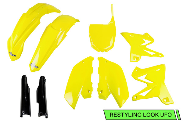 Full Plastic Kit yellow for Yamaha YZ 125 (2005-07) - YZ 250 (2005-07)